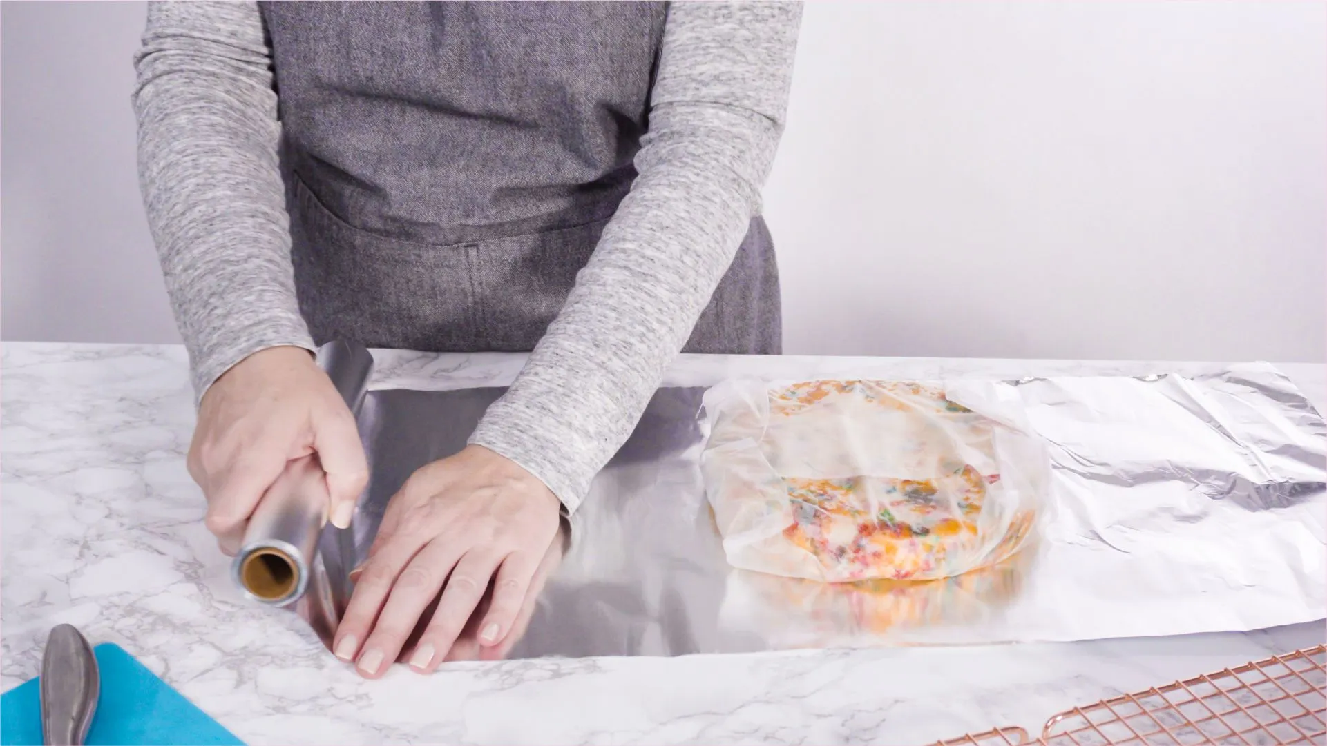 Cling Wrap and Aluminium Foil