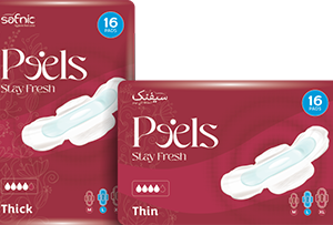 SAFNIC Peels Thick Large Pads (Eco. Pack)